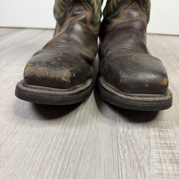 Mens ARIAT Groundbreaker Wide Square Toe Steel Toe Work Boot 10.5 EE A main image 8